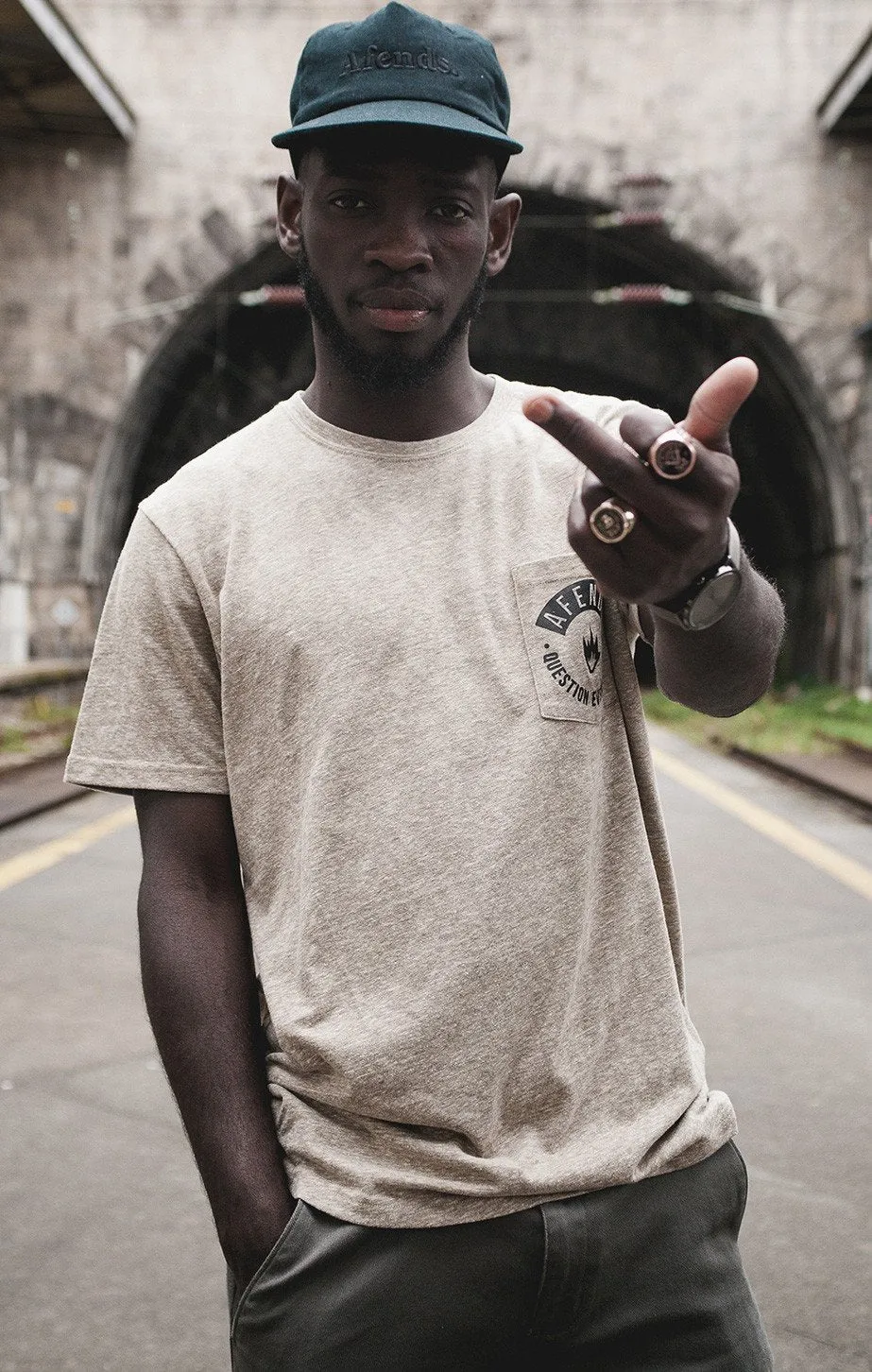 Afends Mens Yub - Standard Fit Tee
