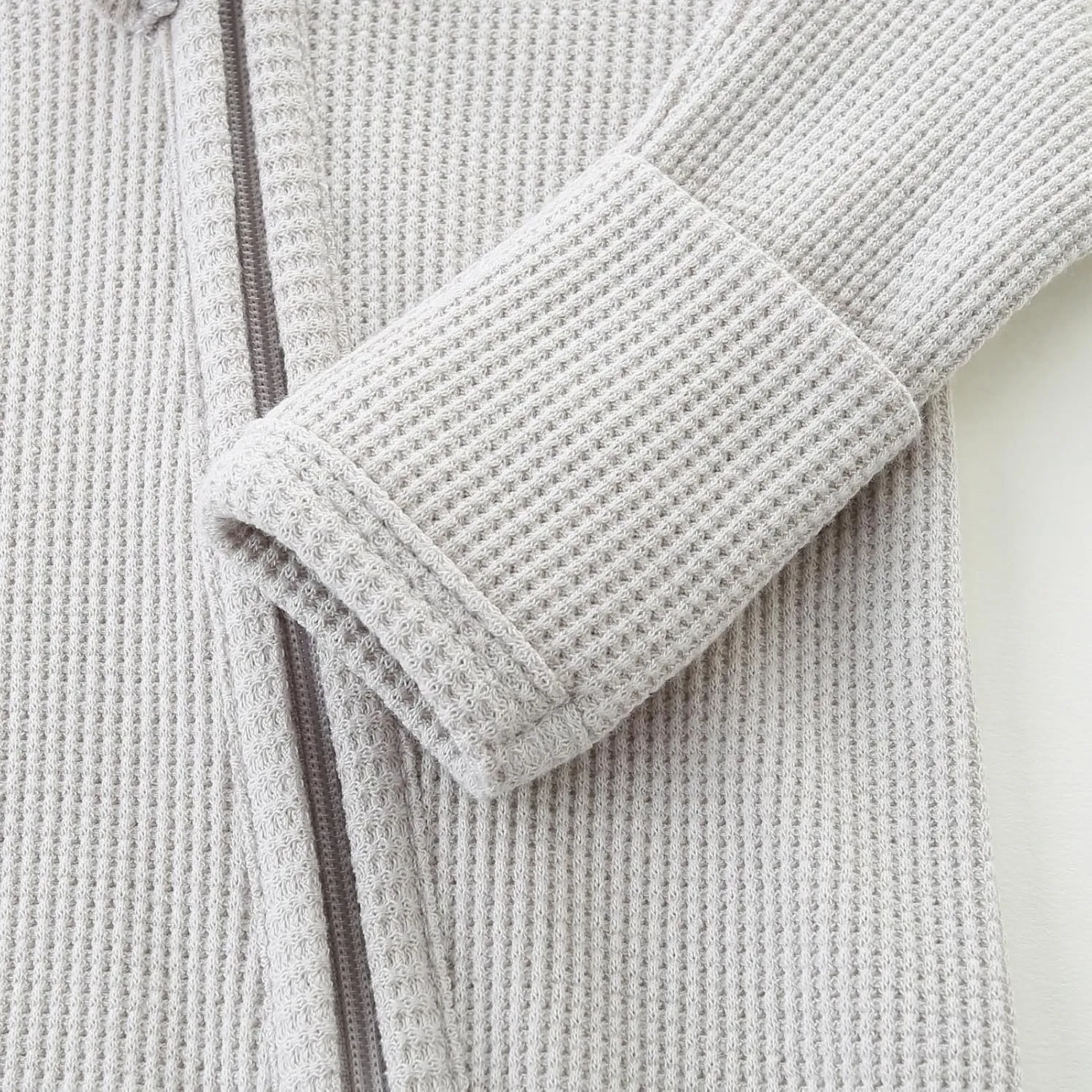 Baby Footies with Mittens, Infant 2-Way Zip Organic Cotton Jumpsuit