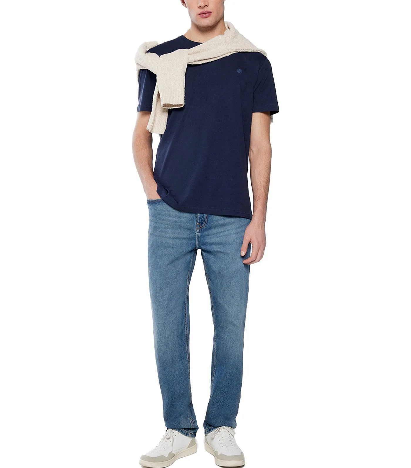 Basic Tree T-Shirt Dark Blue