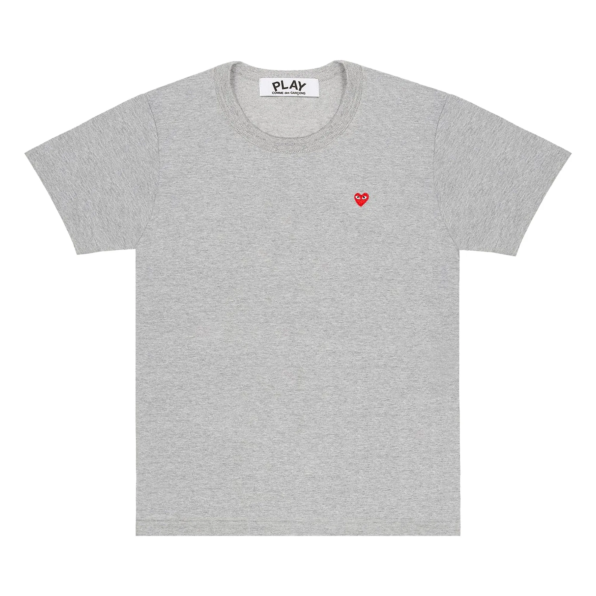 Comme des Garçons PLAY T-shirt with small heart, Gray