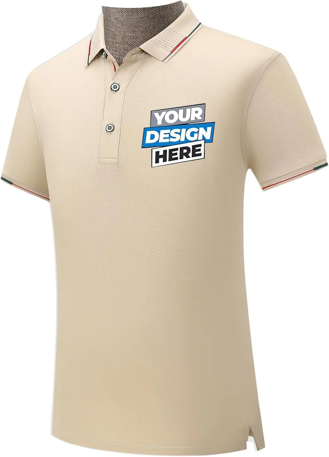 Custom Shirts for Men/Women Personalized Polo Shirt Embroidered Print Design Your Own Text Logo Name T-Shirts