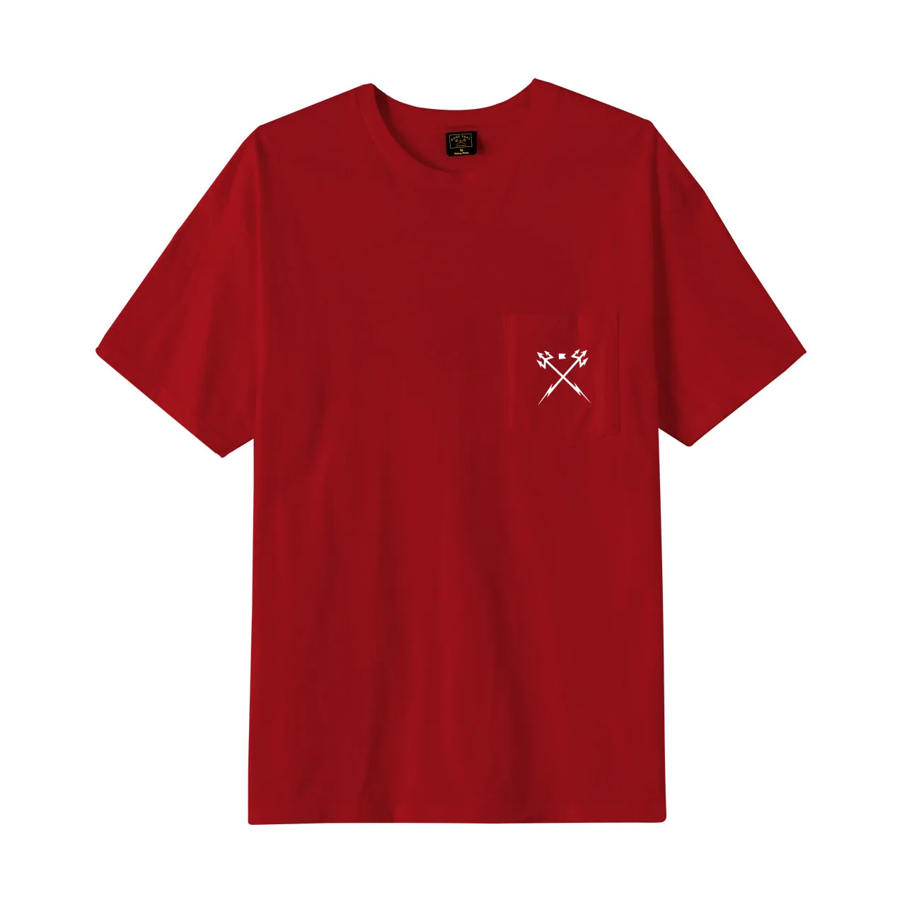 Dark Seas Men's Authorized-Pkt Tee Red T-Shirts