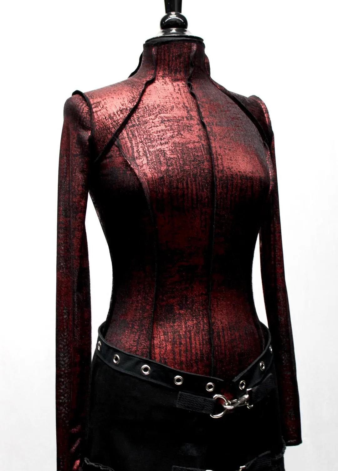 FUTURE SHOCK TOP - METALLIC RED