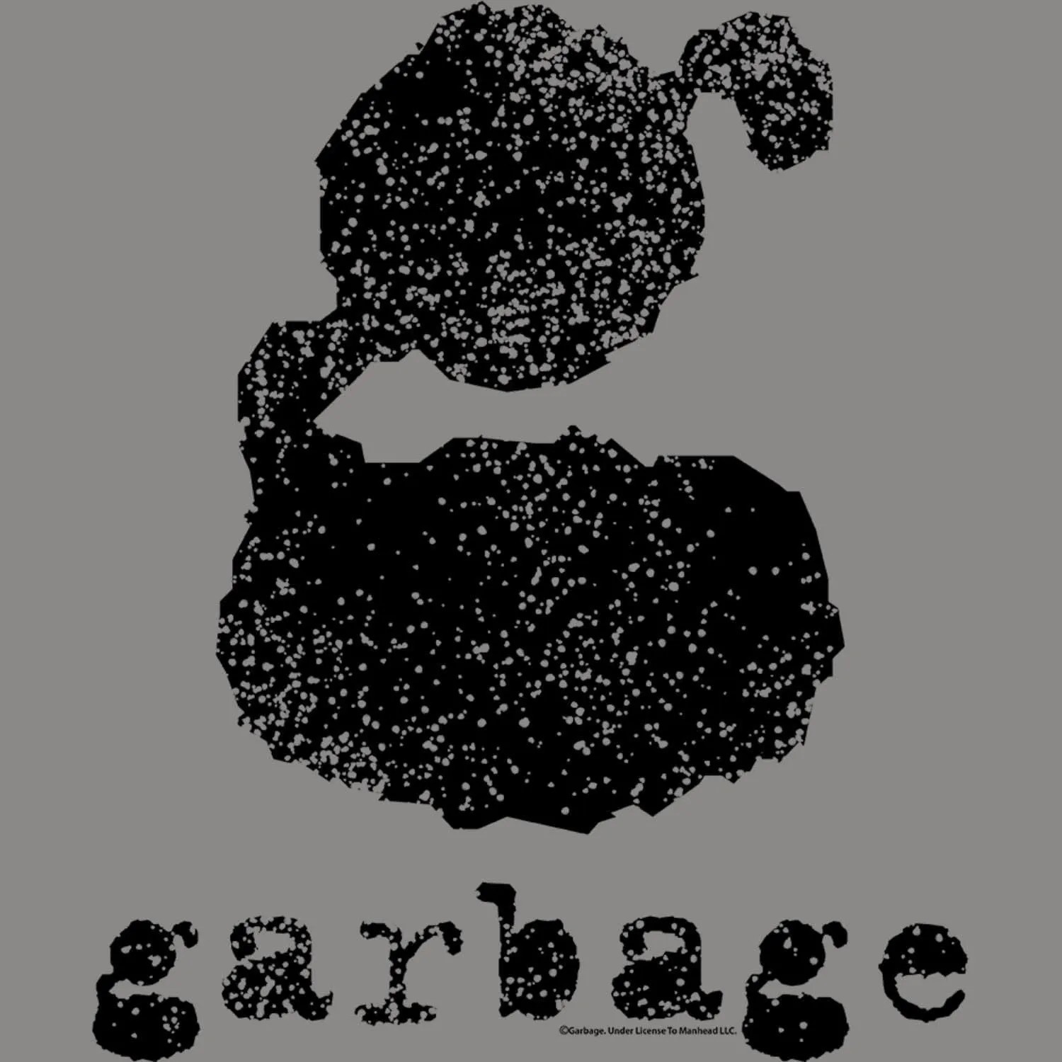 Garbage Rock Band The Big G Logo Adult Short Sleeve T-Shirt Graphic Tee