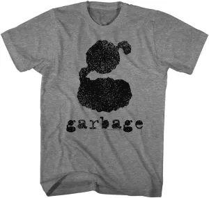 Garbage Rock Band The Big G Logo Adult Short Sleeve T-Shirt Graphic Tee