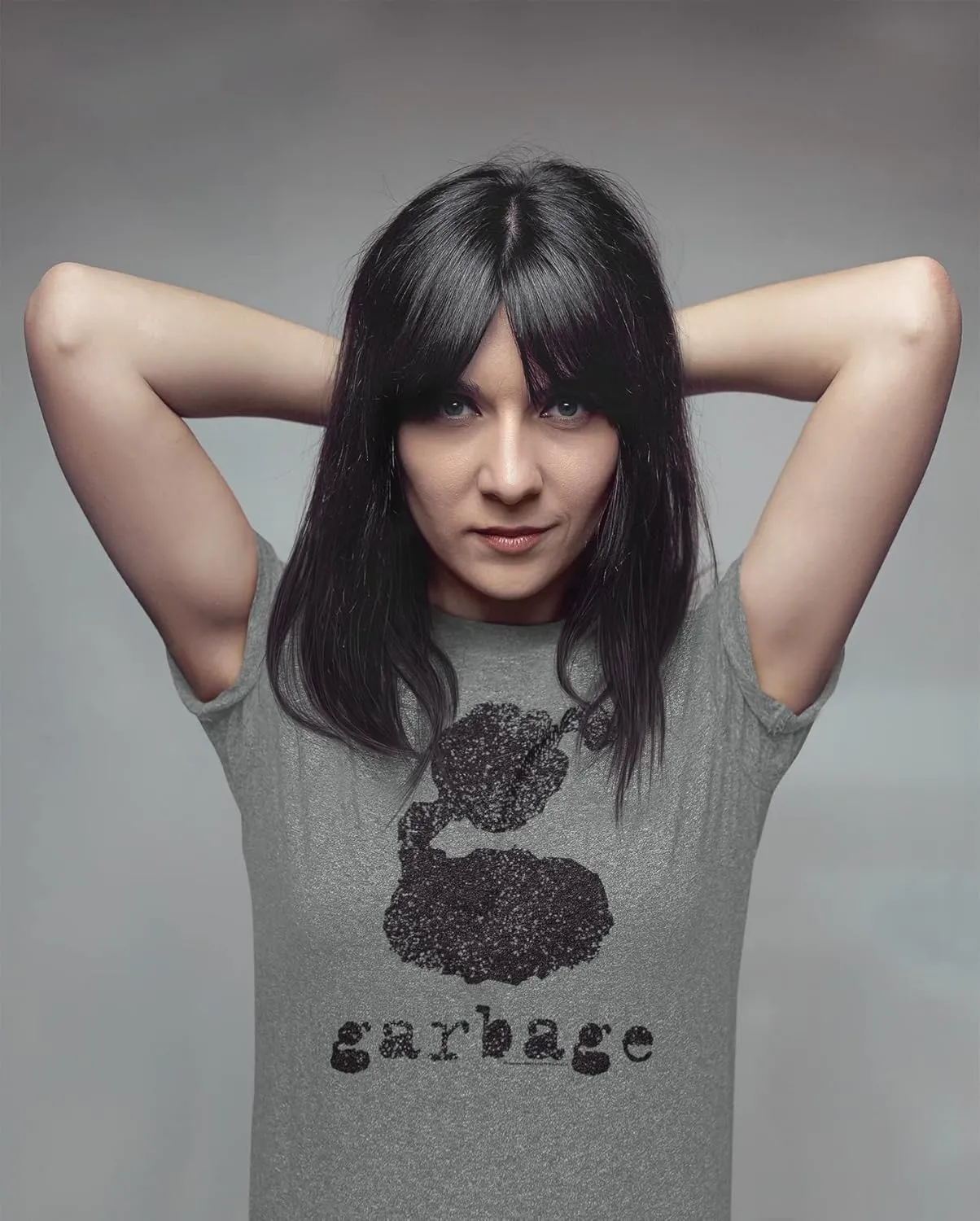 Garbage Rock Band The Big G Logo Adult Short Sleeve T-Shirt Graphic Tee