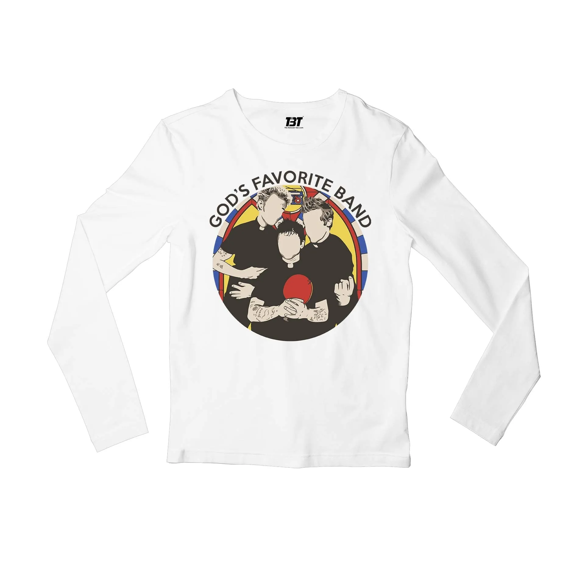 Green Day Full Sleeves T shirt - God's Favorite Band