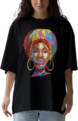 Limitless Anime Oversized T-Shirts for Women, 100% Cotton T-Shirts, Perfect for Casual Wear & Gifting | WB.6.46