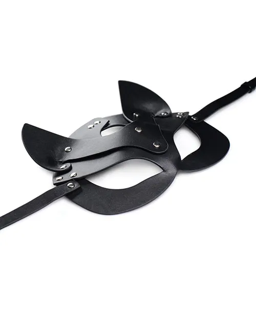 Master Series Naughty Kitty Mask - Black