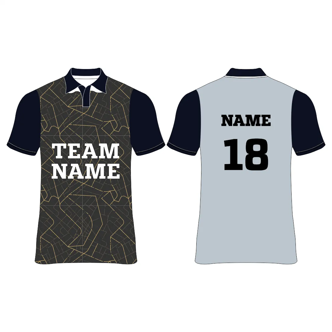 NEXT PRINT All Over Printed Customized Sublimation T-Shirt Unisex Sports Jersey Player Name & Number, Team Name And Logo.NP0080039