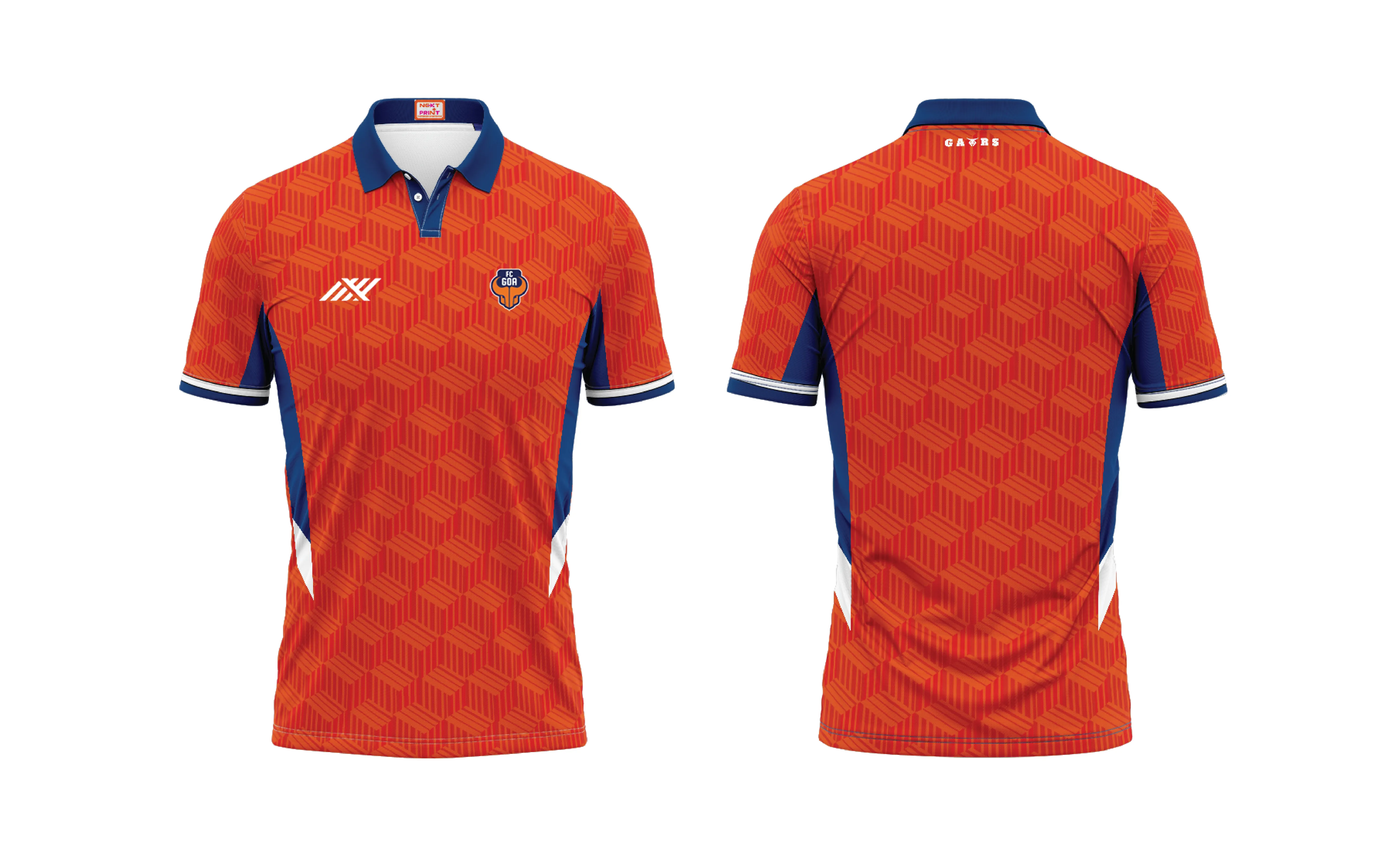 Next Print Football Fc Goa Jersey