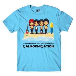 Red Hot Chili Peppers T shirt - Hollywood Sells Californication
