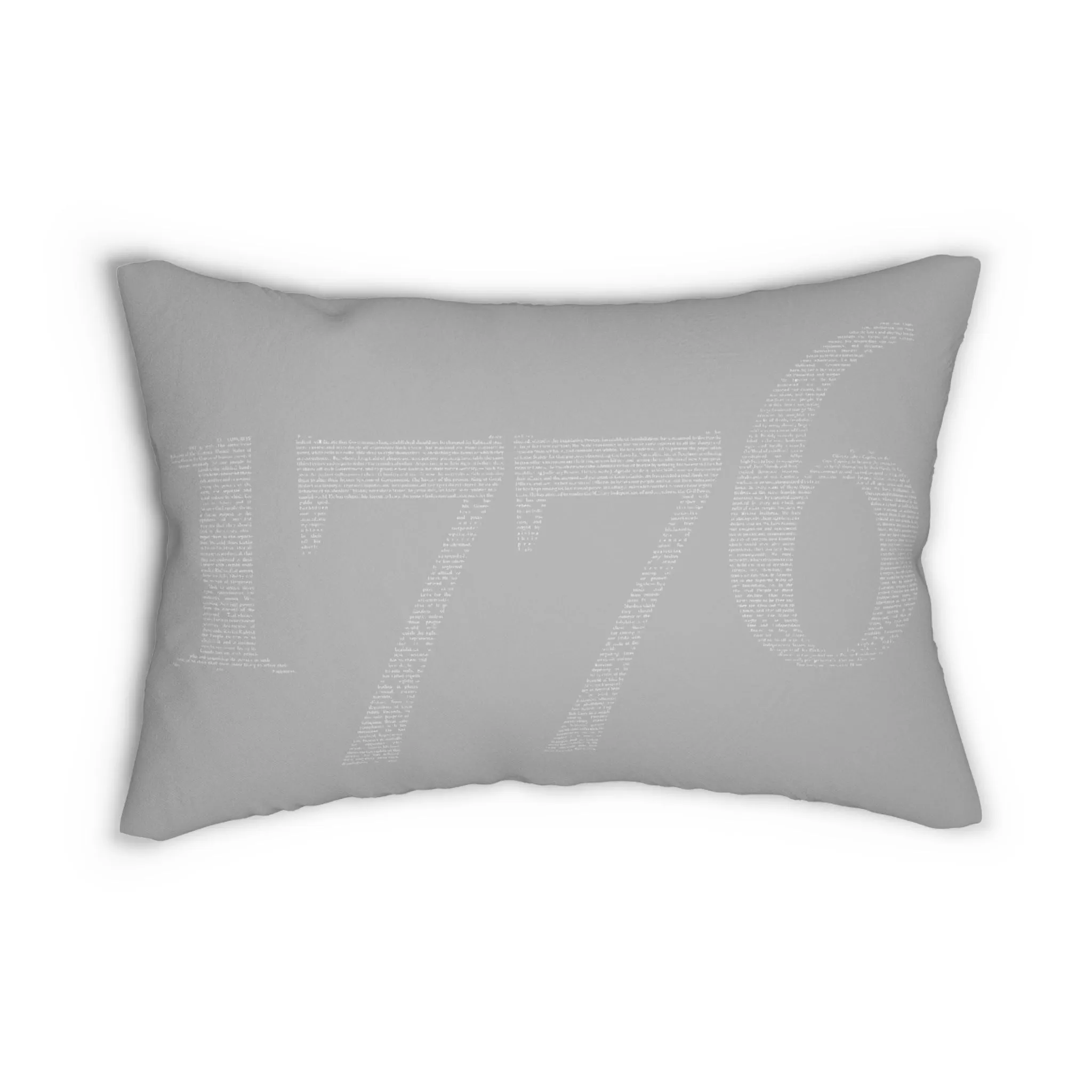 Spun Polyester Lumbar Pillow