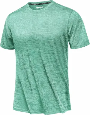 TACVASEN Workout Shirts for Men Short Sleeve Athletic Quick Dry fit Shirts for Running