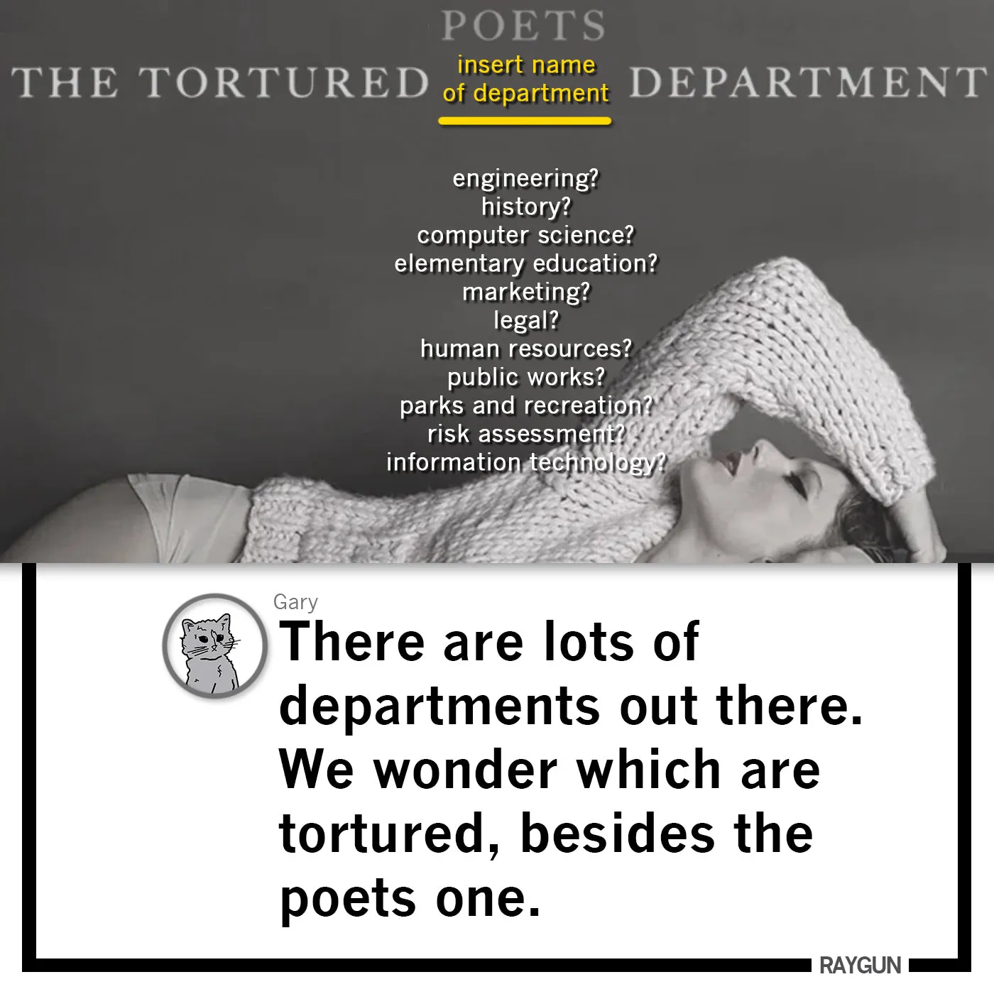 The Tortured Librarians Dept