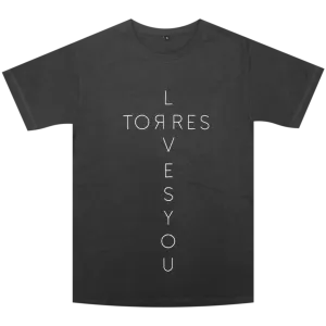 Torres Loves You Dark Gray T-Shirt